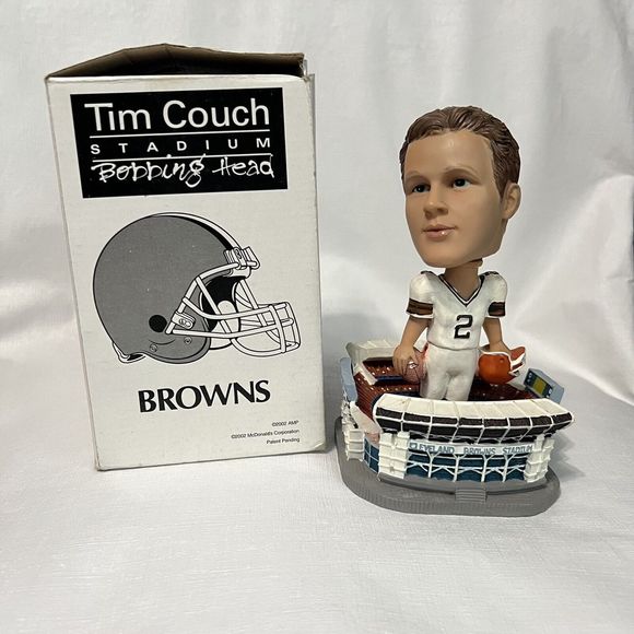 Tim Couch Cleveland Browns Stadium Bobbing Head Bobblehead 2002 - Picture 1 of 9